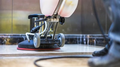 Office Tile Floor Cleaning 